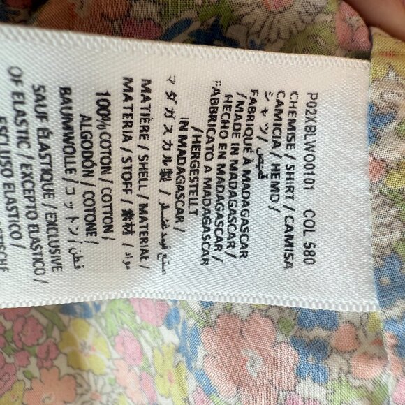 Bonpoint button up blouse size: 18mo - Picture 4 of 4